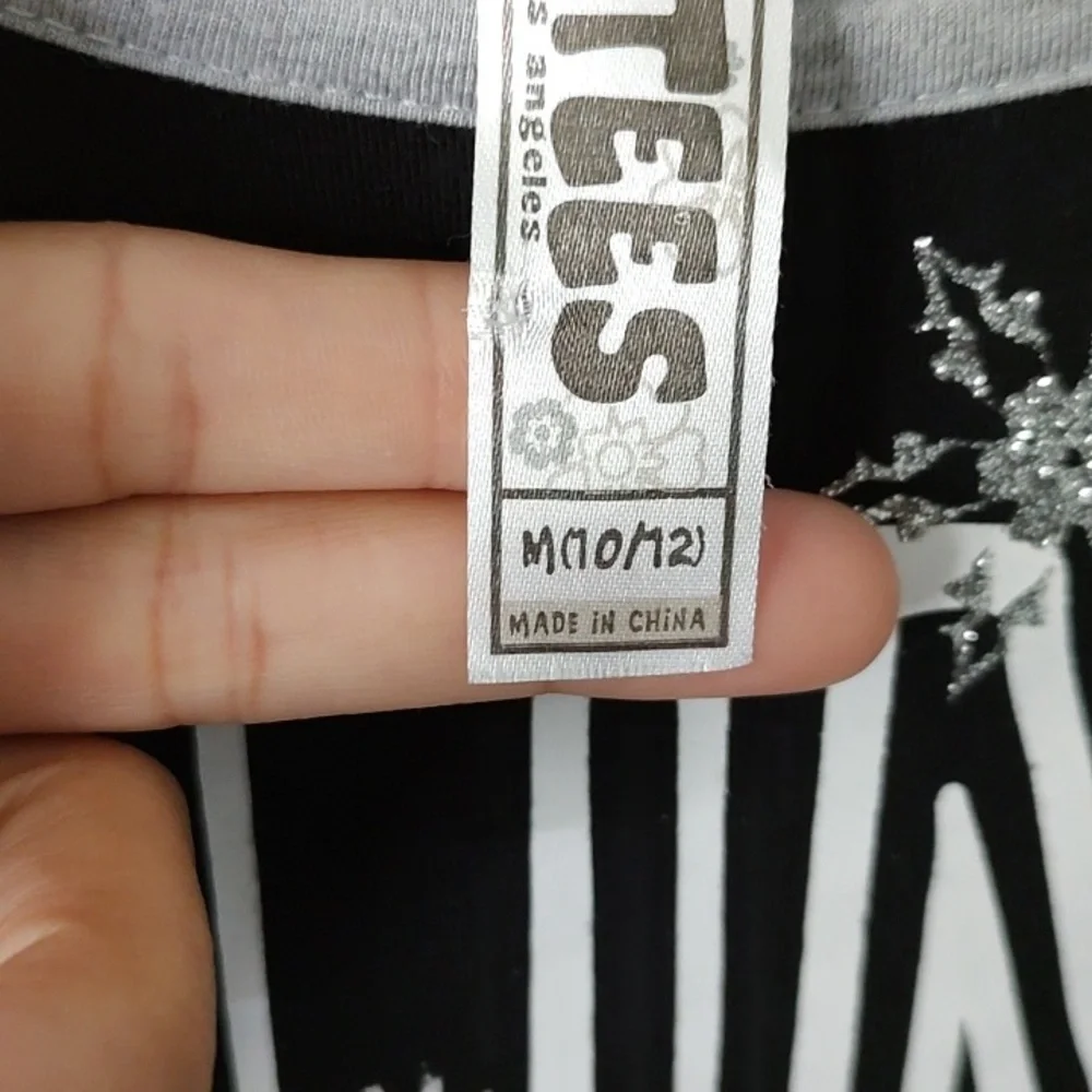 Black and Gray Holiday Shirt